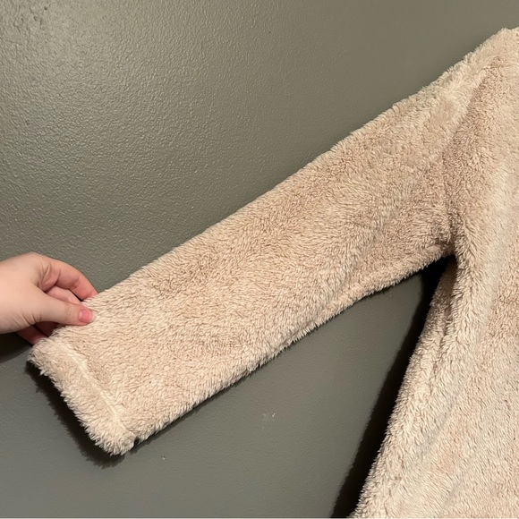 NWT 32 Degrees Heat XL Cream Coconut Ivory Teddy Bear Mock Neck Pullover Sweater - Picture 2 of 10